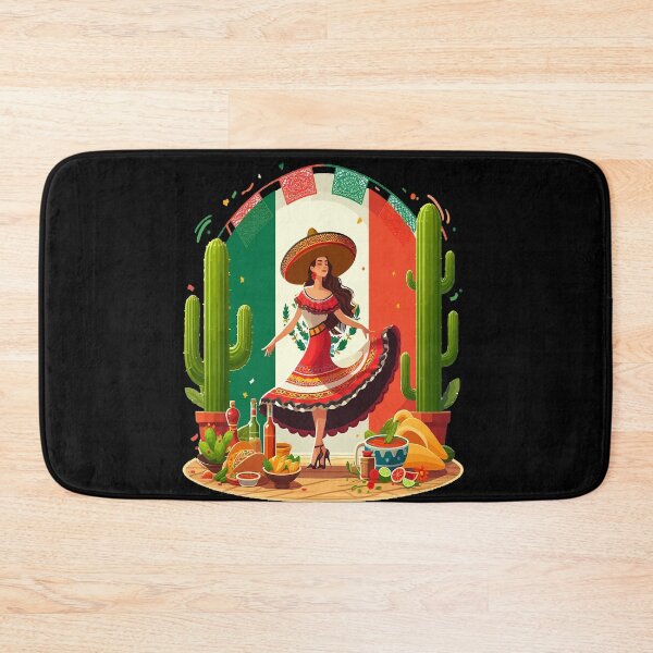 Item preview, Girl with funny sombrero celebrates Cinco De Mayo. designed and sold by BOUCHERIT amine.