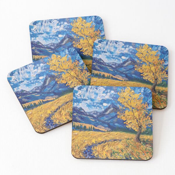 Item preview, Alberta | Painting in the style of Vincent van Gogh designed and sold by ComicsFactory.