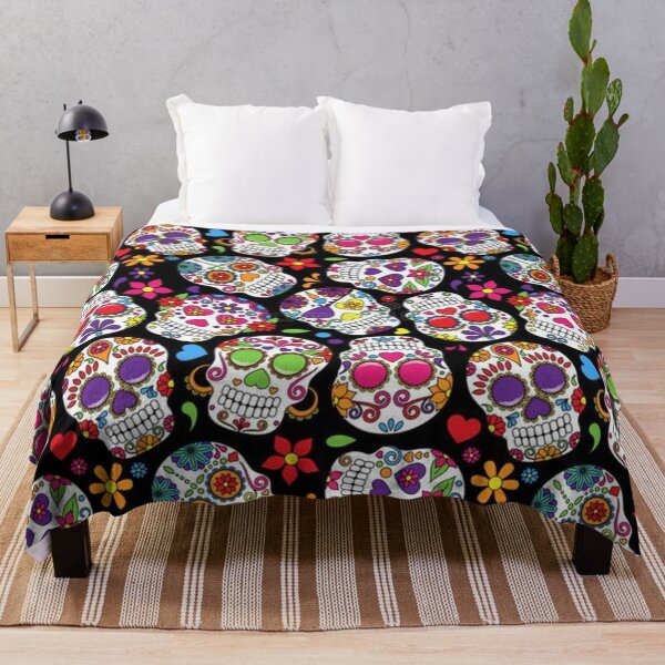 Item preview, Skull, Day of the Dead designed and sold by JonysCreativeDesigns.