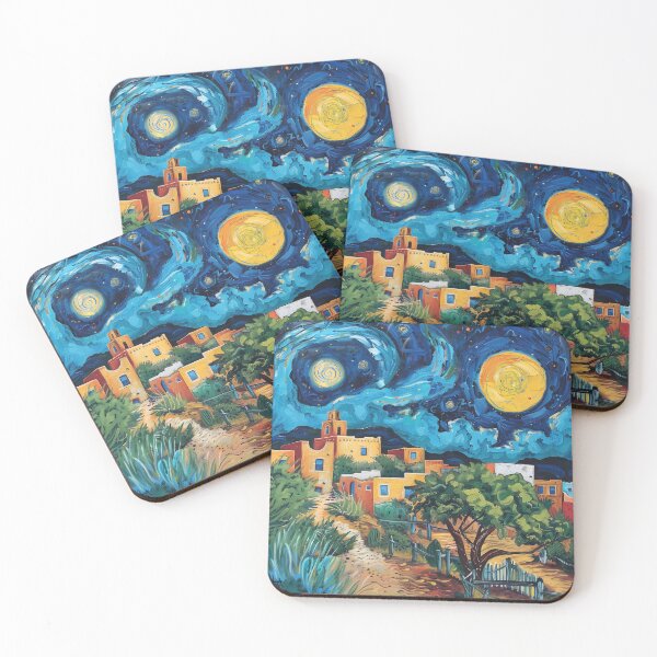 Item preview, Albuquerque | Painting in the style of Vincent van Gogh designed and sold by ComicsFactory.
