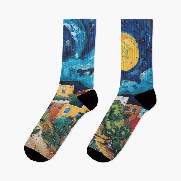 Item preview, Albuquerque | Painting in the style of Vincent van Gogh designed and sold by ComicsFactory.