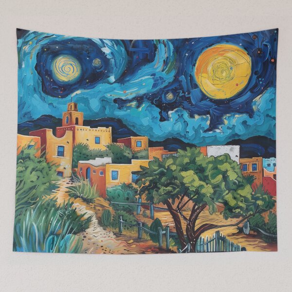 Item preview, Albuquerque | Painting in the style of Vincent van Gogh designed and sold by ComicsFactory.