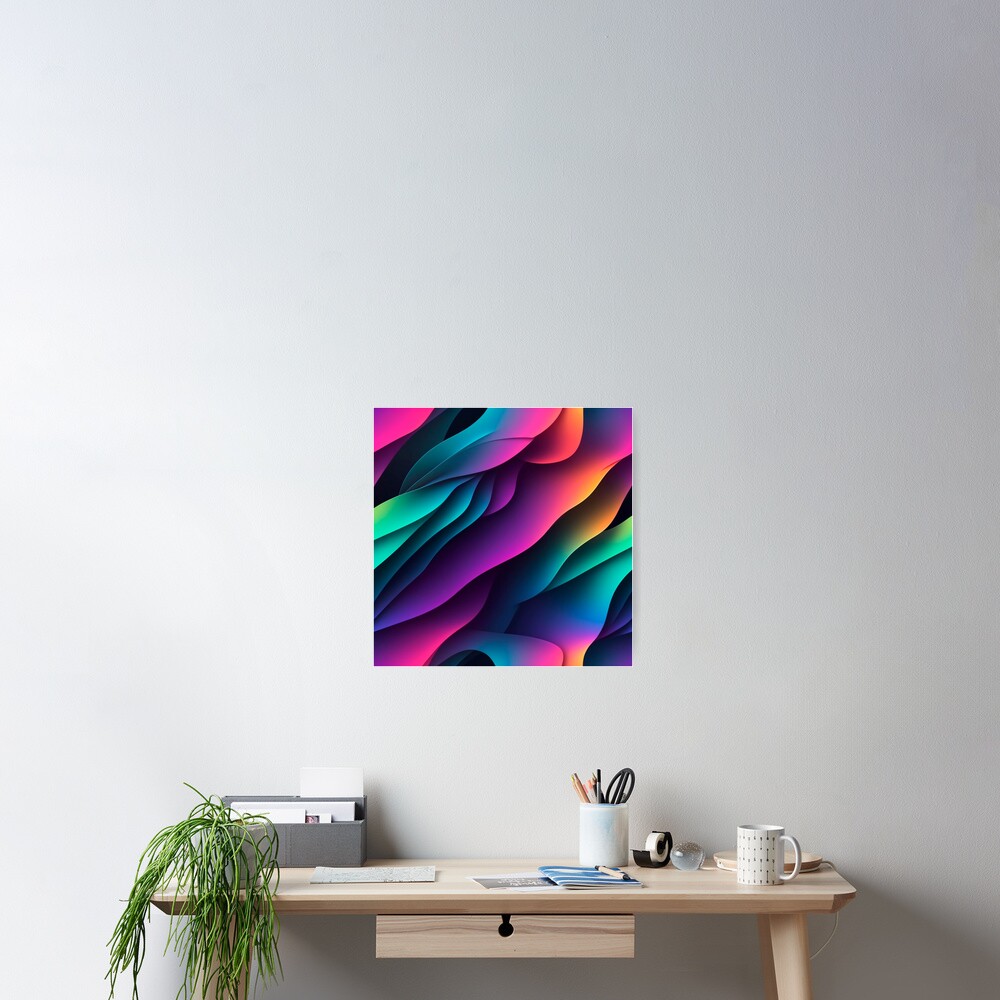 Vista previa del artículo con la obra «Póster», diseñado y vendido por FunMovee.