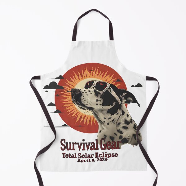 Item preview, Eclipse-Ready Dog: 2024 Solar Eclipse  designed and sold by David Balzen.