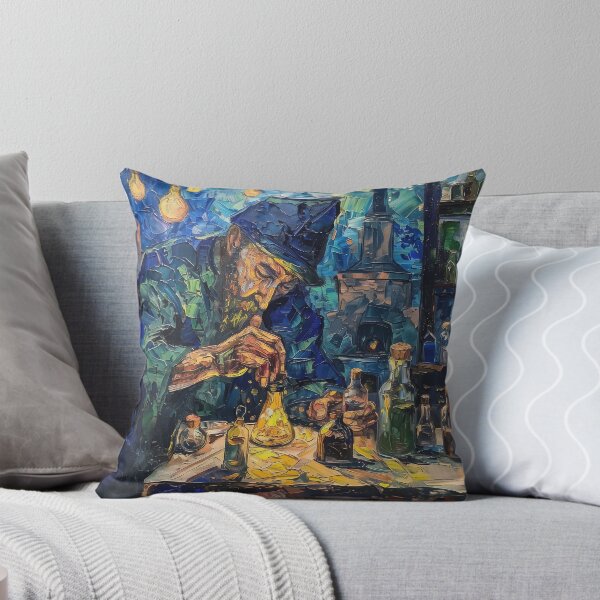 Item preview, Alchemist | Painting in the style of Vincent van Gogh designed and sold by ComicsFactory.