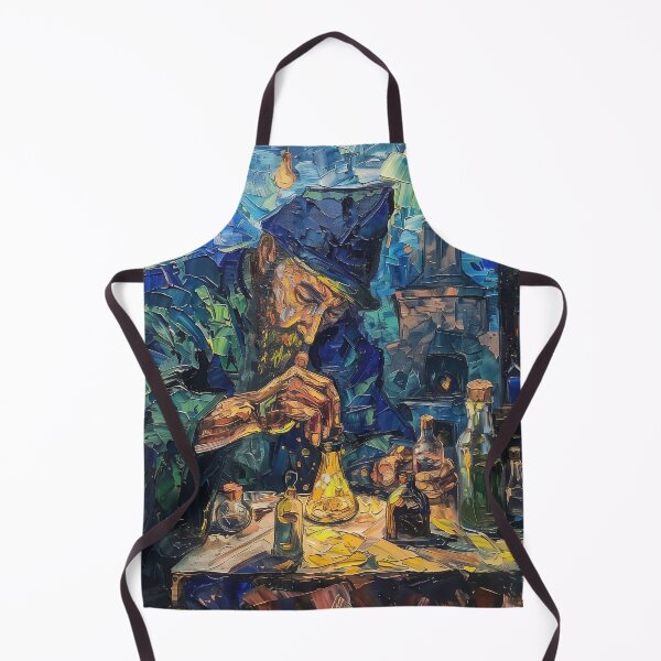 Item preview, Alchemist | Painting in the style of Vincent van Gogh designed and sold by ComicsFactory.