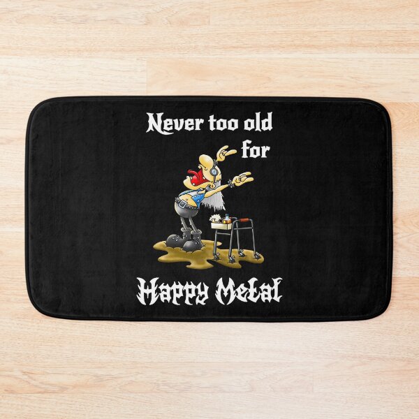Item preview, Happy Metal Grandpa - Never too old for Happy metal designed and sold by ollibabu.