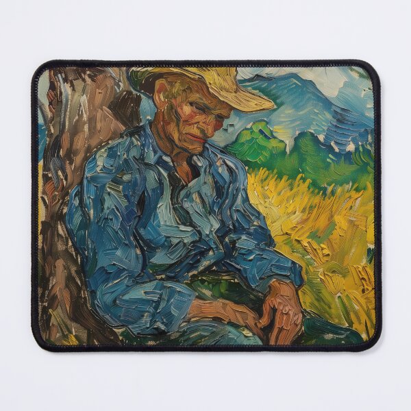 Item preview, Aldo Leopold | Painting in the style of Vincent van Gogh designed and sold by ComicsFactory.