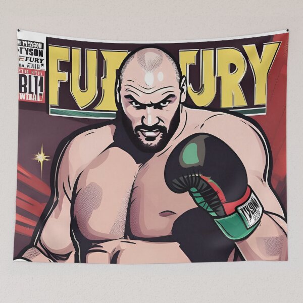 Item preview, Tyson Fury Highlights The Gypsy King Boxing Heavyweight designed and sold by sportsimpact.