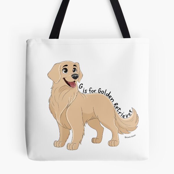 Aperçu de l'œuvre G est pour Golden Retriever (Or) créée et vendue par mrixondraws.