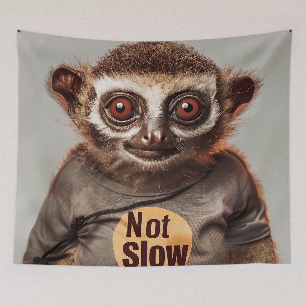 Item preview, Slow Lorise - Not Slow designed and sold by Brendon987.