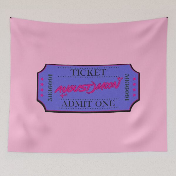 Item preview, August Moon Band Ticket Stub designed and sold by baranskini.