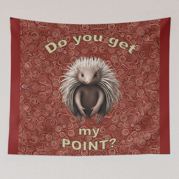 Item preview, Eco Echidna - always talking about the environment designed and sold by ComicJo.