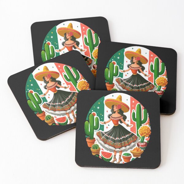 Item preview, Girl with funny sombrero celebrates Cinco De Mayo. designed and sold by BOUCHERIT amine.