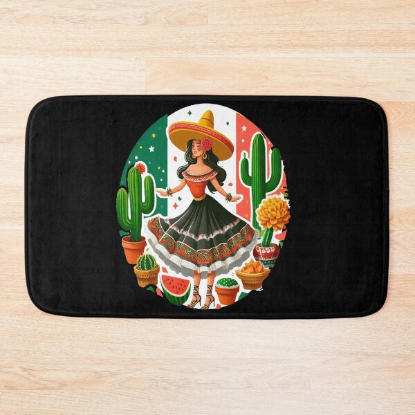 Item preview, Girl with funny sombrero celebrates Cinco De Mayo. designed and sold by BOUCHERIT amine.