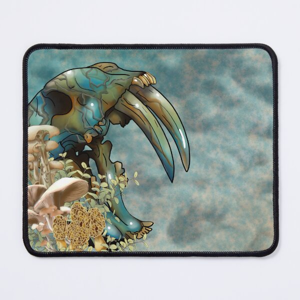 Item preview, Laboradite Sabretooth Skull designed and sold by IdrisRose.