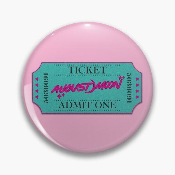 Item preview, Copy of August Moon Band Ticket Stub designed and sold by baranskini.