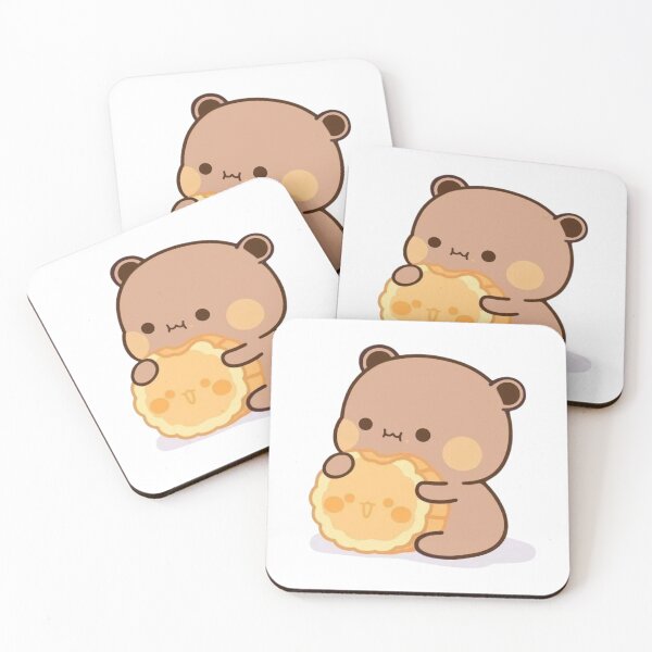 Item preview, Panda Bear And Brownie True Love BUBU DUDU Couple Goma peach Sugar Valentine xmas v4 2024 designed and sold by OceanLiveArts.