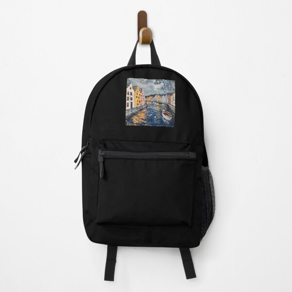 Item preview, Ålesund | Painting in the style of Vincent van Gogh designed and sold by ComicsFactory.