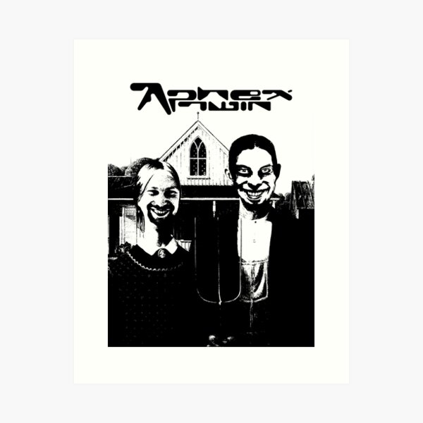 Item preview, Gothic Aphex Twin Poster Print designed and sold by LockJaw-Prints.