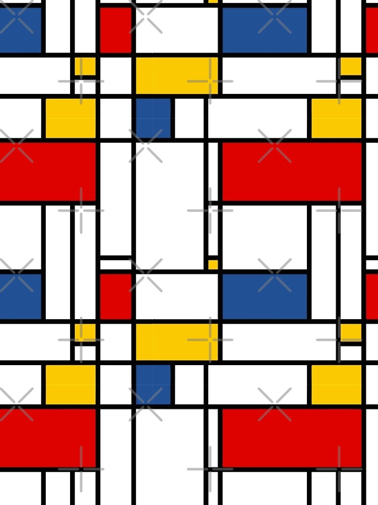 mondrian modern de stijl by PineLemon