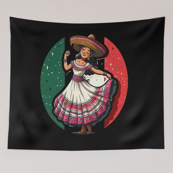 Item preview, Girl with funny sombrero celebrates Cinco De Mayo. designed and sold by BOUCHERIT amine.