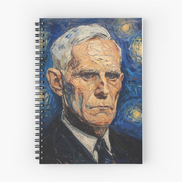 Item preview, Alexander Fleming, scientist | Painting in the style of Vincent van Gogh designed and sold by ComicsFactory.