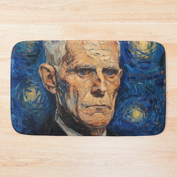 Item preview, Alexander Fleming, scientist | Painting in the style of Vincent van Gogh designed and sold by ComicsFactory.