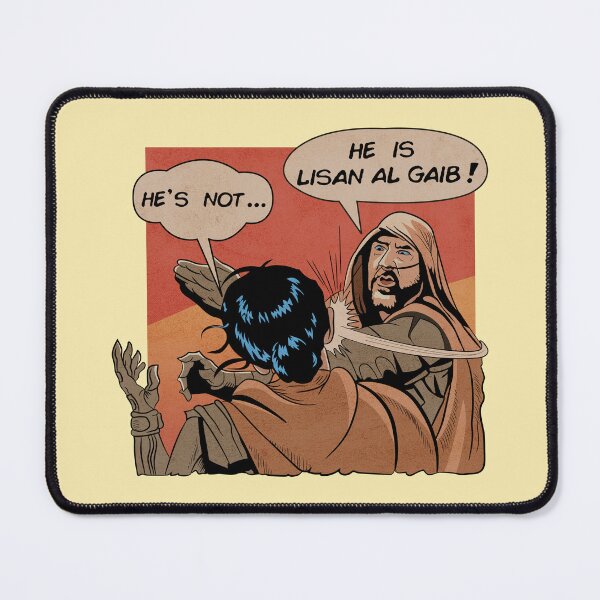 Item preview, He is Lisan Al Gaib! - Dune Slap Meme designed and sold by PotatoGear.