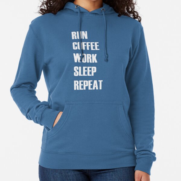 Item preview, RUN COFFEE WORK SLEEP REPEAT designed and sold by St0ckywocky.