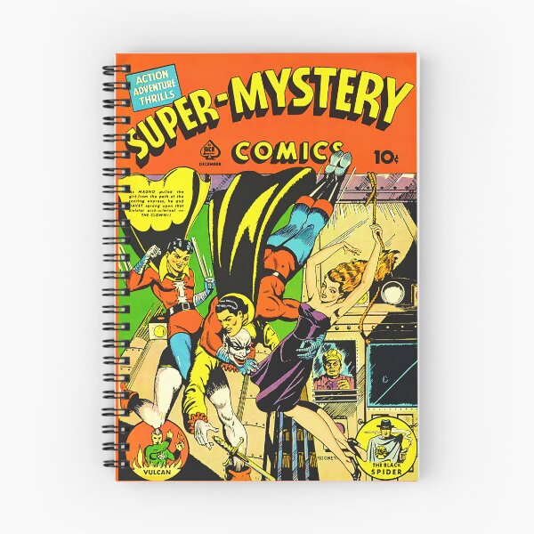 Item preview, Super Mystery Comics Issue 5 1940 Vintage ComicBook designed and sold by ArchimedesPrime.