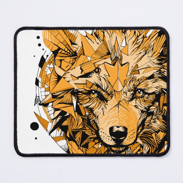 Item preview, Geometric Wolf : Unleash Your Wolfpack Spirit! - Your Inner Wolf [light version] designed and sold by Kraftees.
