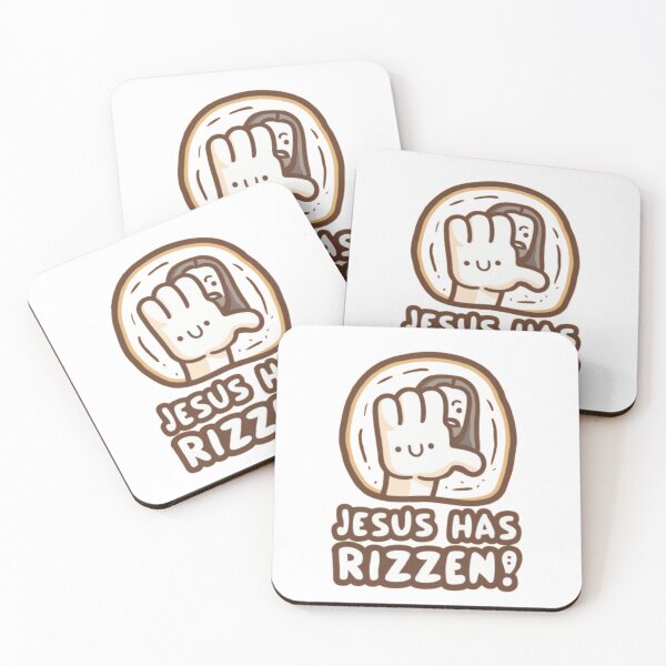 Item preview, "JESUS HAS RIZZEN ". HE IS RIZZEN FUNNY  designed and sold by Obinne.