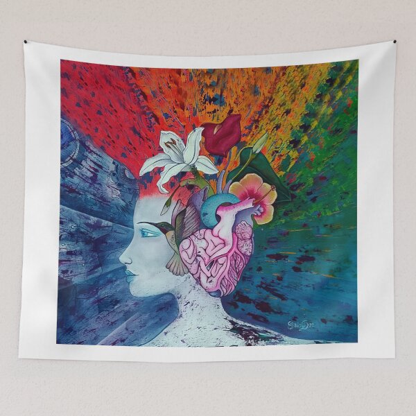 Item preview, Psyke (mind and heart) designed and sold by CrisGaona.