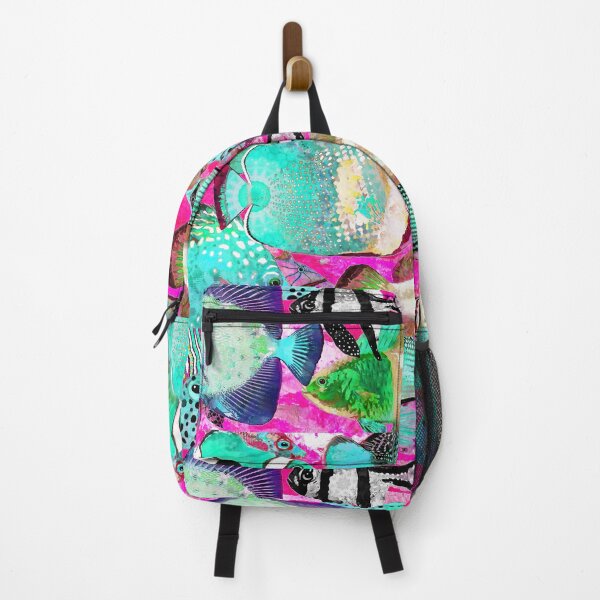 Item preview, Colorful Tropical Fish Party 2 Beach Art designed and sold by Sharon Cummings Art.