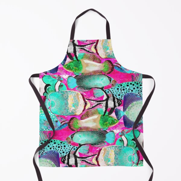 Item preview, Colorful Tropical Fish Party 2 Beach Art designed and sold by Sharon Cummings Art.