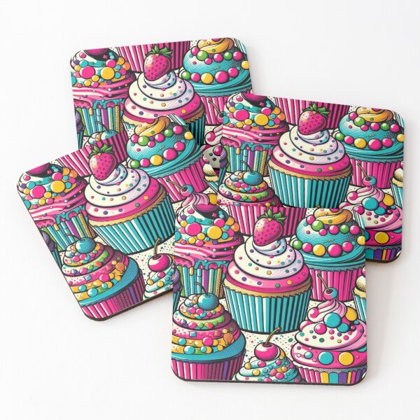 Item preview, Cupcake pop-art designed and sold by LittleBabyStyle.
