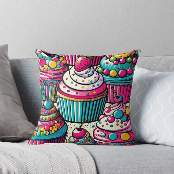 Item preview, Cupcake pop-art designed and sold by LittleBabyStyle.