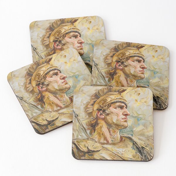 Item preview, Alexander the Great | Painting in the style of Vincent van Gogh designed and sold by ComicsFactory.
