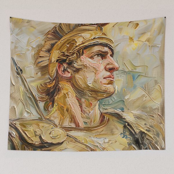 Item preview, Alexander the Great | Painting in the style of Vincent van Gogh designed and sold by ComicsFactory.