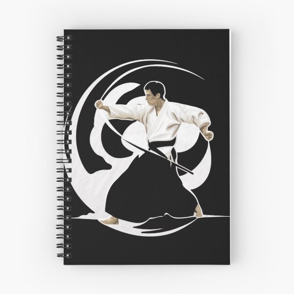 Item preview, Aikido coach Master White Minimalistic Warrior  designed and sold by Martial-Art-23.