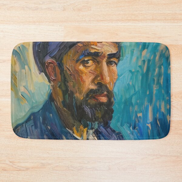 Item preview, Algerian man | Painting in the style of Vincent van Gogh designed and sold by ComicsFactory.