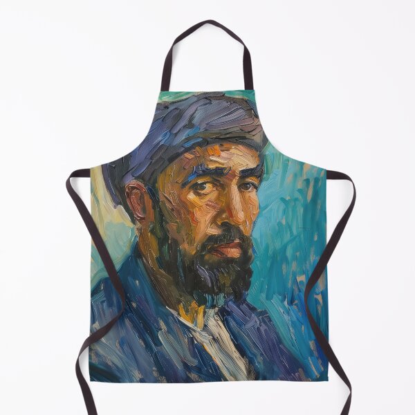 Item preview, Algerian man | Painting in the style of Vincent van Gogh designed and sold by ComicsFactory.