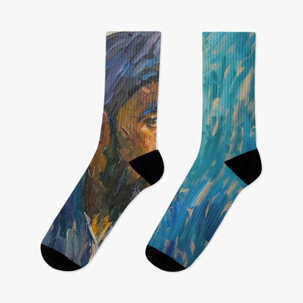 Item preview, Algerian man | Painting in the style of Vincent van Gogh designed and sold by ComicsFactory.