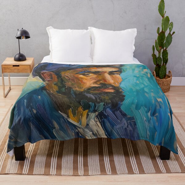 Item preview, Algerian man | Painting in the style of Vincent van Gogh designed and sold by ComicsFactory.
