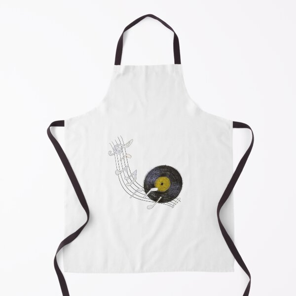 Item preview, music record appliqué designed and sold by PurplePajamas.