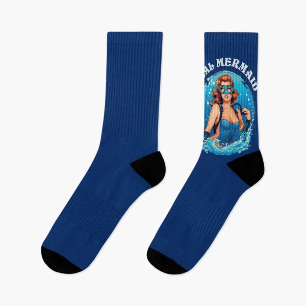 Item preview, Vintage Style Real Mermaid - Female Scuba Diver designed and sold by TMBTM.