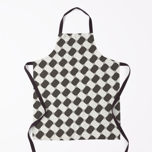 Item preview, Black & White Weaving Line Dashes Grey Enduring Stencils designed and sold by Alchemy-A-La-G.