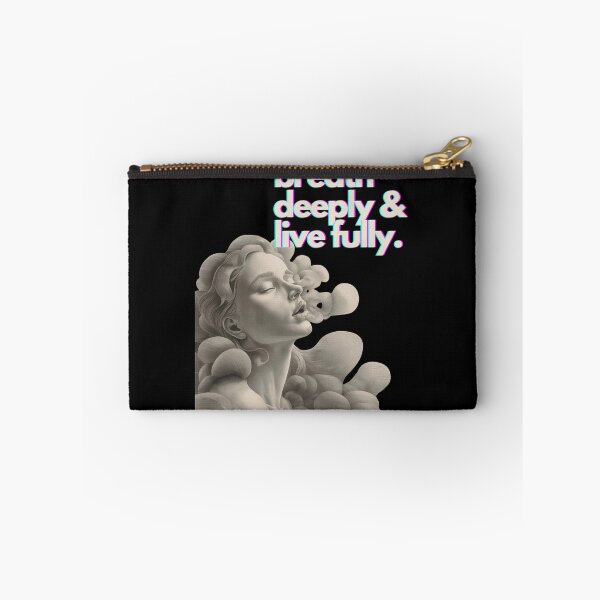 Item preview, Breat deeply and live fully for fans of mindfulness designed and sold by YenViolet.