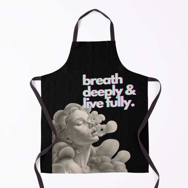 Item preview, Breat deeply and live fully for fans of mindfulness designed and sold by YenViolet.